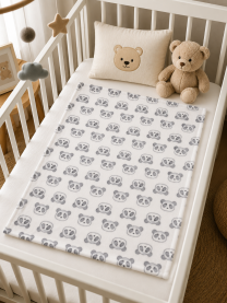 Prekrivač polar 100x75 siva