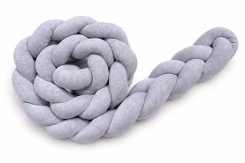 Pletenica 180 cm – siva