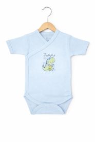Bebi bodi kratak rukav preklop mint