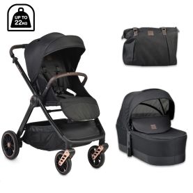 Kolica za bebe Macan 3u1 iSize sedište - Crna