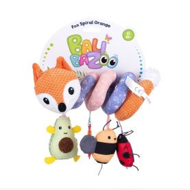 Plišana igračka za bebe Bali Bazoo - Fox Crib Spiral