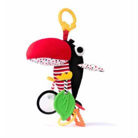 Plišana igračka za bebe Bali Bazoo - Toucan