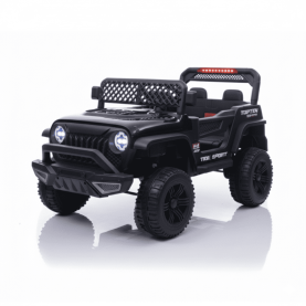 Dečiji džip na akumulator Wrangler Crni (12V)